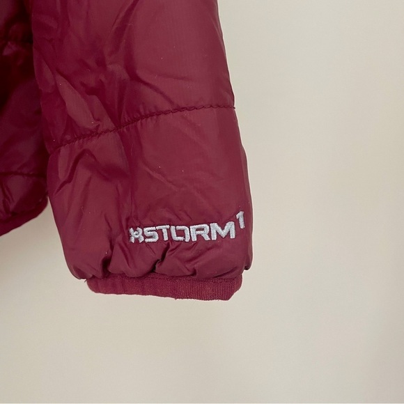 Under Armour UA Cold Gear Jacket Maroon Burgundy Youth Large - Picture 6 of 8